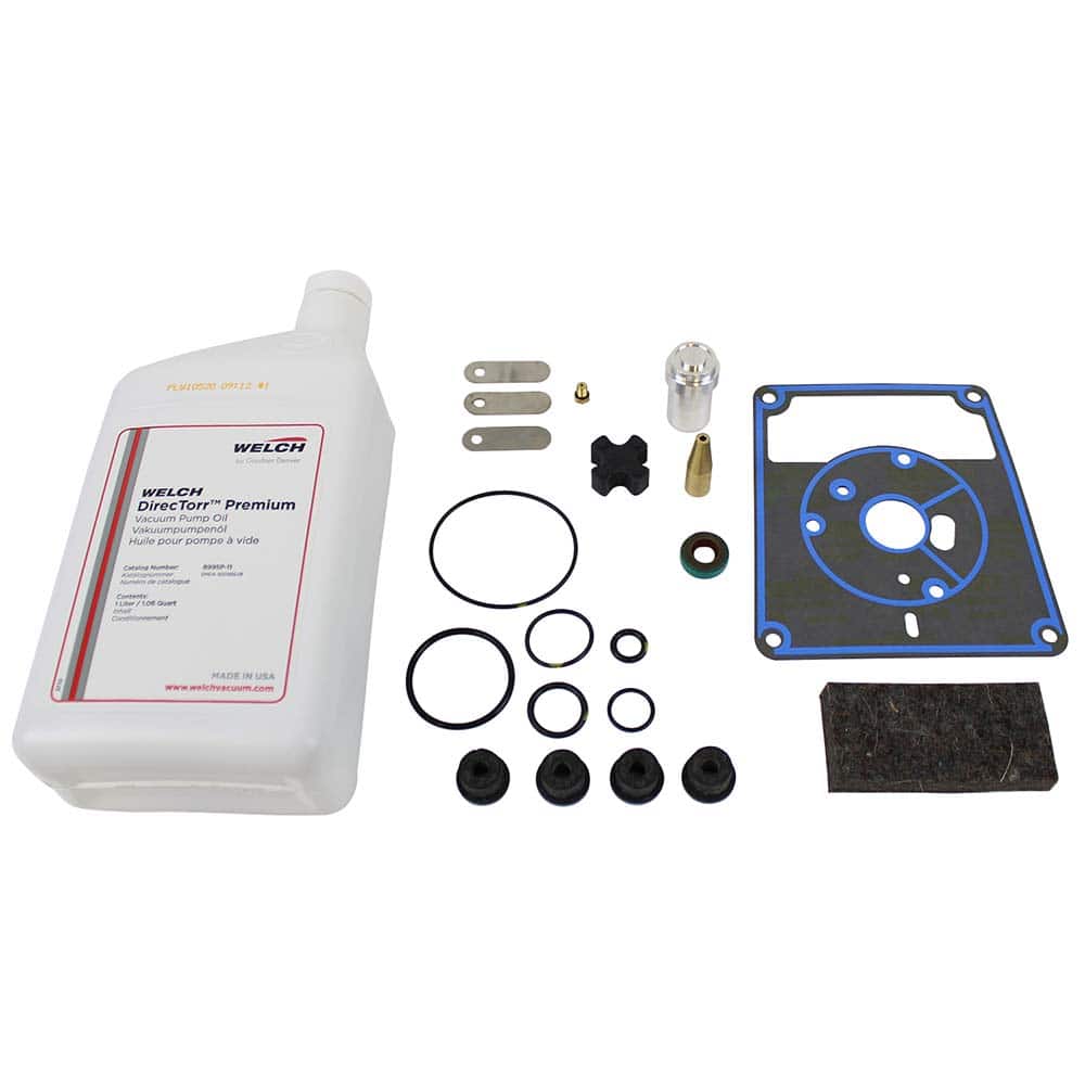 Welch - Air Compressor & Vacuum Pump Accessories; Type: Repair Kit ; For Use With: 8890 - Exact Industrial Supply