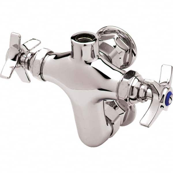 T&S Brass - Industrial & Laundry Faucets Type: Workboard Wall Mount Faucet Style: Wall Mount - Exact Industrial Supply