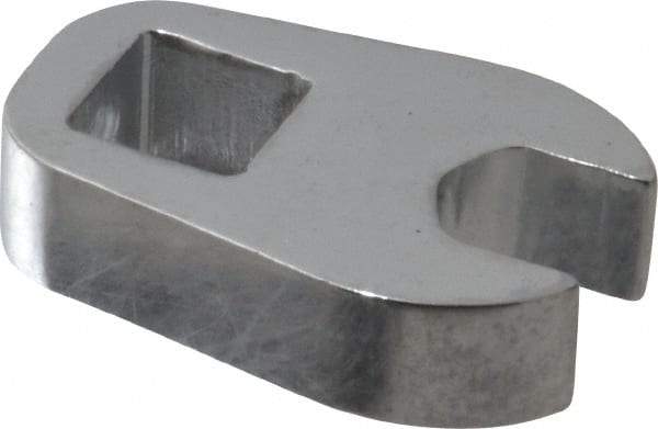 Proto - 9mm 3/8" Drive Chrome Crowfoot Wrench - 29/32" Head Diam x 1/4" Head Thickness, 1-5/16" OAL - Exact Industrial Supply