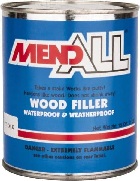 MendAll - 16 oz Wood Repair - Light Oak - Exact Industrial Supply