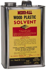 MendAll - 32 oz Wood Filler Solvent - Clear, Solvent Base - Exact Industrial Supply