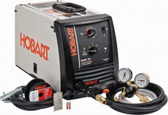 Hobart Welding Products - 90A at 20 Percent Duty Cycle, Single Phase MIG Welder - 140 Amperage Rate, 115 Volt Input, DC Output, 19-1/2 Inch Long x 10-5/8 Inch Wide x 12-3/8 Inch High - Exact Industrial Supply