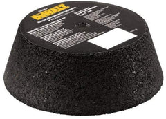 DeWALT - 6" Diam x 2" Thick, R Hardness, 16 Grit Surface Grinding Wheel - Aluminum Oxide/Silicon Carbide Blend, Type 11, Very Coarse Grade, 6,000 Max RPM, Metal Bond - Exact Industrial Supply