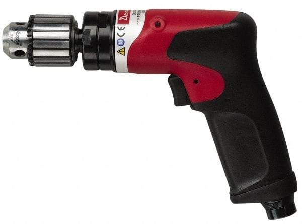 Chicago Pneumatic - Air Drills Chuck Size: 3/8 Chuck Type: Keyed - Exact Industrial Supply