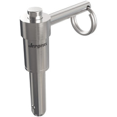 7/8″ Pin Diameter, 5″ Grip Length, Heavy Duty L-Handle Kwik-Lok Pin, Stainless Steel