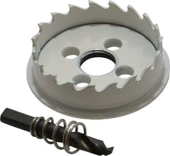 Lenox - 2-1/8" Diam, 1/2" Cutting Depth, Hole Saw - Carbide-Tipped Saw, Toothed Edge - Exact Industrial Supply
