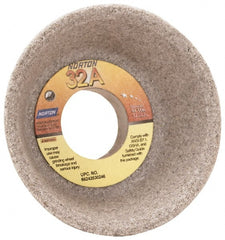 Grier Abrasives - 4 Inch Diameter x 1-1/4 Inch Hole x 1-1/2 Inch Thick, 60 Grit Tool and Cutter Grinding Wheel - Exact Industrial Supply