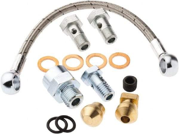 Seco - 51 Piece, 250mm Hose Length, Coolant Hose Kit - For Jetstream Tooling - Exact Industrial Supply