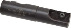 Kennametal - 1.18" Cut Diam, 2.03" Max Depth of Cut, 1" Shank Diam, Internal/External Indexable Thread Mill - Insert Style STN 27, 1.06" Insert Size, 1 Insert, Toolholder Style K118, 4.38" OAL - Exact Industrial Supply