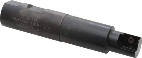 Kennametal - 0.87" Cut Diam, 1" Max Depth of Cut, 1" Shank Diam, Internal/External Indexable Thread Mill - Insert Style STN 16, 0.63" Insert Size, 1 Insert, Toolholder Style K087, 5" OAL - Exact Industrial Supply