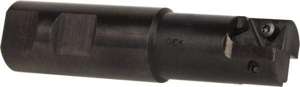 Kennametal - 1.024" Cut Diam, 1.69" Max Depth of Cut, 1" Shank Diam, Internal/External Indexable Thread Mill - Insert Style STN 16, 0.63" Insert Size, 2 Inserts, Toolholder Style K102, 4.02" OAL - Exact Industrial Supply