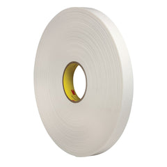 3M - Double Sided Tape; Material Family: Polyethylene ; Length Range: 72 yd. and Larger ; Width (Inch): 2 ; Adhesive Material: Rubber ; Thickness (mil): 31.0000 ; Length: 216 - Exact Industrial Supply