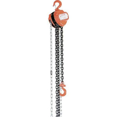 Vestil - 1,000 Lb Lifting Capacity, 20' Lift Height, Hand Hoist - Made from Chain - Exact Industrial Supply