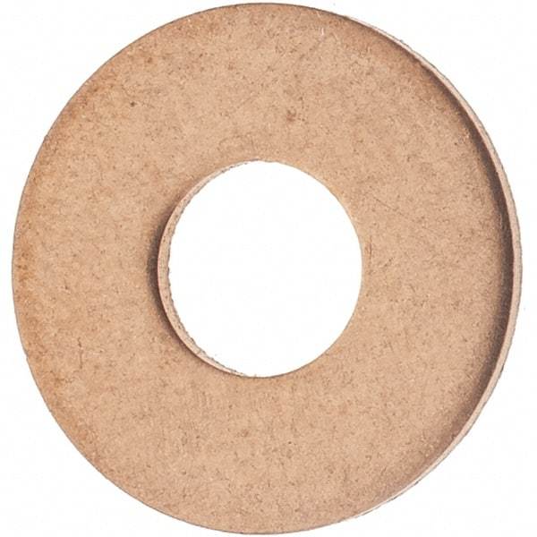 Value Collection - Copper Standard Flat Washer - 0.2031" ID x 1/2" OD, Plain Finish - Exact Industrial Supply