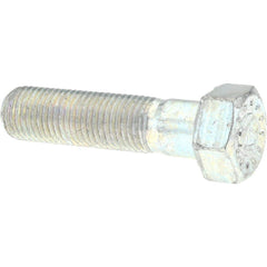 Hex Head Cap Screw: 5/8-11 x 3-1/2″, Grade 9 Alloy Steel, Zinc-Plated Clear Chromate