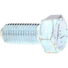 Hex Head Cap Screw: 5/16-24 x 1-1/4″, Grade 9 Alloy Steel, Zinc-Plated Clear Chromate