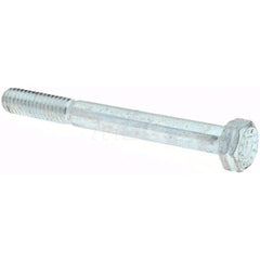 Hex Head Cap Screw: 5/16-18 x 4″, Grade 9 Alloy Steel, Zinc-Plated Clear Chromate