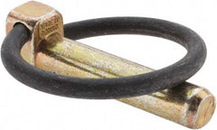 Value Collection - Lynch Pins Pin Diameter (Inch): 7/16 Usable Length (Inch): 1-31/32 - Exact Industrial Supply