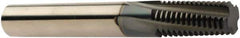 Sandvik Coromant - M12x1.75 Metric/Metric Fine, 0.374" Cutting Diam, 4 Flute, Solid Carbide Helical Flute Thread Mill - Internal Thread, 26.25mm LOC, 3.1496" OAL, 10mm Shank Diam - Exact Industrial Supply