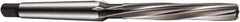 DORMER - 6.5mm High Speed Steel 6 Flute Chucking Reamer - Spiral Flute, 1MT Morse Taper Shank, 50mm Flute Length, 130mm OAL - Exact Industrial Supply