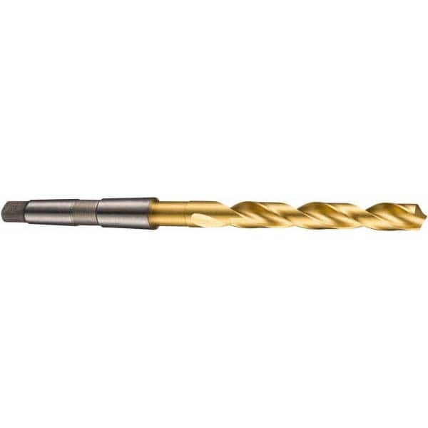 DORMER - 20mm, 2MT 118° Point High Speed Steel Taper Shank Drill Bit - Exact Industrial Supply