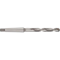 DORMER - 13.5mm, 1MT 118° Point Carbide-Tipped Taper Shank Drill Bit - Exact Industrial Supply