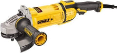 DeWALT - 7" Wheel Diam, 8,500 RPM, Corded Angle & Disc Grinder - 5/8-11 Spindle, 115 Volts, 15 Amps, Rear Exhaust - Exact Industrial Supply