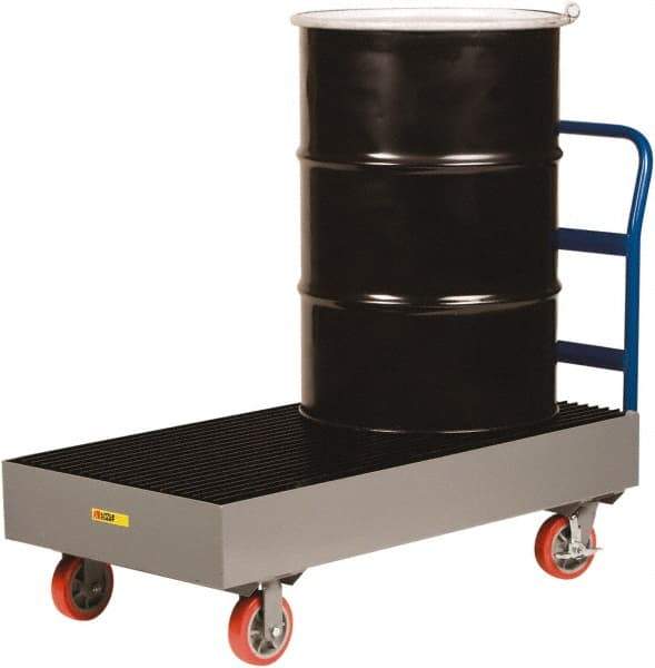 Little Giant - Mobile Spill Containment Type: Spill Control Cart Number of Drums: 2 - Exact Industrial Supply
