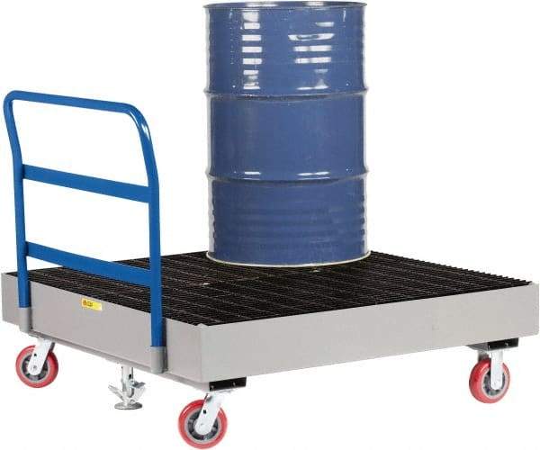 Little Giant - Mobile Spill Containment Type: Spill Control Cart Number of Drums: 4 - Exact Industrial Supply