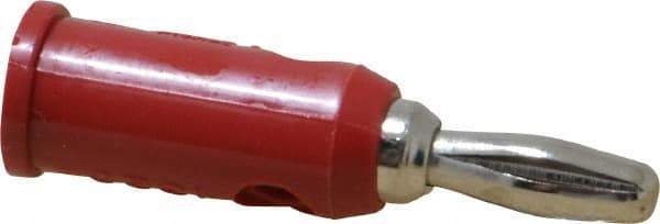 Pomona - Red Electrical Test Equipment Banana Plug - Exact Industrial Supply