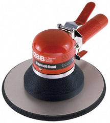 Ingersoll-Rand - 825 OPM, 16 CFM Air Consumption, Palm Air Orbital Sander - Round Pad, 1/4 NPT Inlet - Exact Industrial Supply