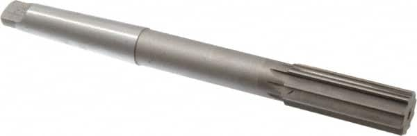 Interstate - 1-1/32" High Speed Steel 10 Flute Chucking Reamer - Exact Industrial Supply