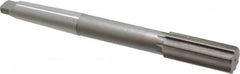 Interstate - 1-3/32" High Speed Steel 10 Flute Chucking Reamer - Exact Industrial Supply