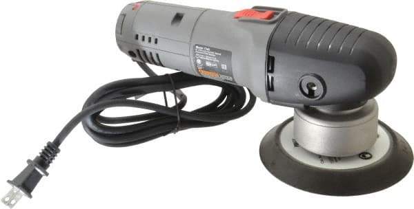 Porter-Cable - 6 Inch Pad, 2,500 to 6,800 OPM, Electric Orbital Sander - Round, Right Angle Sander, 4.5 Amps - Exact Industrial Supply