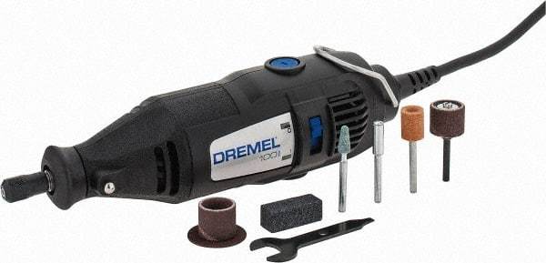 Dremel - 120 Volt, Electric Rotary Tool Kit - 35,000 RPM, 1.15 Amps - Exact Industrial Supply