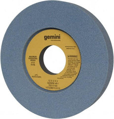 Norton - 12" Diam x 3" Hole x 2" Thick, I Hardness, 46 Grit Surface Grinding Wheel - Aluminum Oxide, Type 7, Coarse Grade, 2,705 Max RPM, Two-Side Recess - Exact Industrial Supply