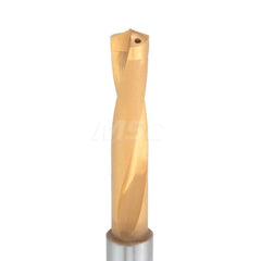 Jobber Length Drill Bit: 0.8125″ Dia, 135 °, Carbide Tipped TiN Finish, Right Hand Cut, Spiral Flute, Straight-Cylindrical Shank, Series 297
