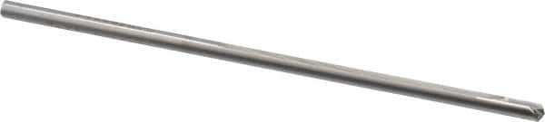 CJT - 3/16", 125° Point, Carbide-Tipped Straight Flute Drill Bit - Exact Industrial Supply