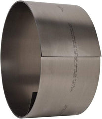 Made in USA - 15 Ft. Long x 6 Inch Wide x 0.025 Inch Thick, Roll Shim Stock - Steel - Exact Industrial Supply