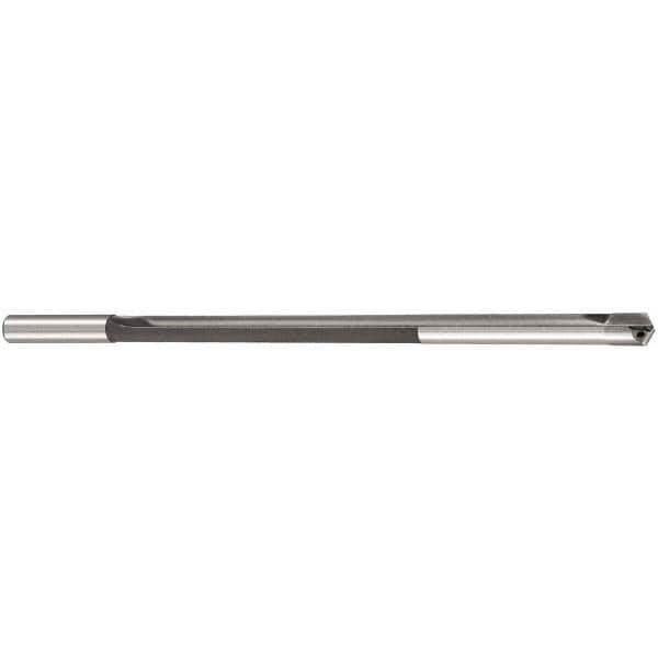 CJT - 27/32", 125° Point, Carbide-Tipped Straight Flute Drill Bit - Exact Industrial Supply