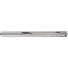 CJT - 3/16", 130° Point, Carbide-Tipped Straight Flute Drill Bit - Exact Industrial Supply