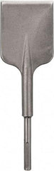 DeWALT - 5" Head Width, 16" OAL, 1-1/8" Shank Diam, Asphalt Cutter Chisel - SDS Max Drive, SDS Max Shank, Steel - Exact Industrial Supply