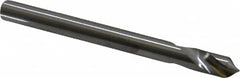 Value Collection - 1/4" Body Diam, 90°, 3" OAL, Solid Carbide Spotting Drill - Exact Industrial Supply