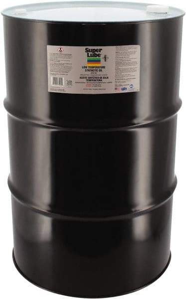 Synco Chemical - 55 Gal Drum Synthetic Machine Oil - SAE 75W, ISO 22 - Exact Industrial Supply