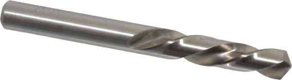 Screw Machine Length Drill Bit: 0.2812″ Dia, 118 °, High Speed Steel Bright/Uncoated, Left Hand Cut, Spiral Flute, Straight-Cylindrical Shank, Series 157L