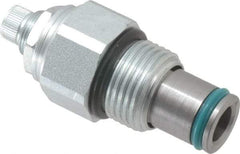 Parker - 0.5 GPM Steel Hydraulic Control Valve - 7/8-14 Thread, C10-2 Cavity - Exact Industrial Supply