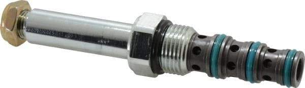 Parker - 10 GPM Steel Hydraulic Control Valve - 7/8-14 Thread, C10-4 Cavity - Exact Industrial Supply