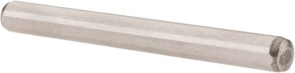 Value Collection - 6mm Diam x 60mm Pin Length Alloy Steel Pull Out Dowel Pin - C 57-63 Hardness, 1 Rounded & 1 Threaded End - Exact Industrial Supply