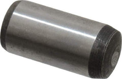 Value Collection - 12mm Diam x 25mm Pin Length Alloy Steel Pull Out Dowel Pin - C 57-63 Hardness, 1 Rounded & 1 Threaded End - Exact Industrial Supply