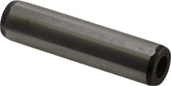 Value Collection - 12mm Diam x 50mm Pin Length Alloy Steel Pull Out Dowel Pin - C 57-63 Hardness, 1 Rounded & 1 Threaded End - Exact Industrial Supply